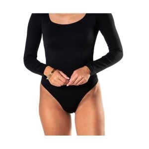 HeyShape Long Sleeve Thong Bodysuit